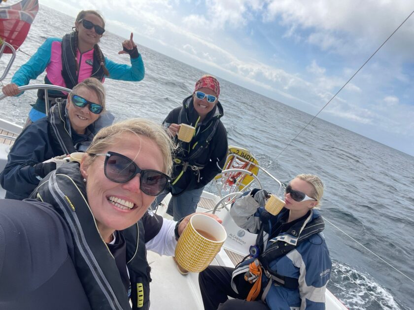 Girls week sailing on the water courses Gibraltar
