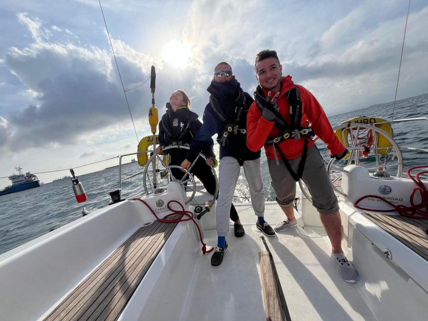 Federica DSFT RYA Day Skipper training course Gibraltar