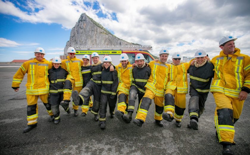 STCW Fire Training Day at Allabroad Gibraltar