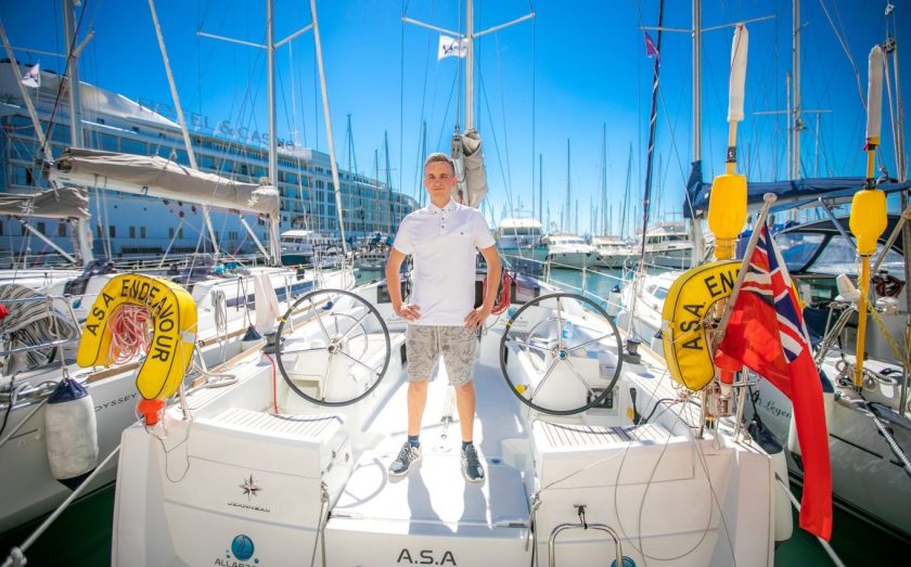 Superyacht Gold Package student at Allabroad Sailing Academy