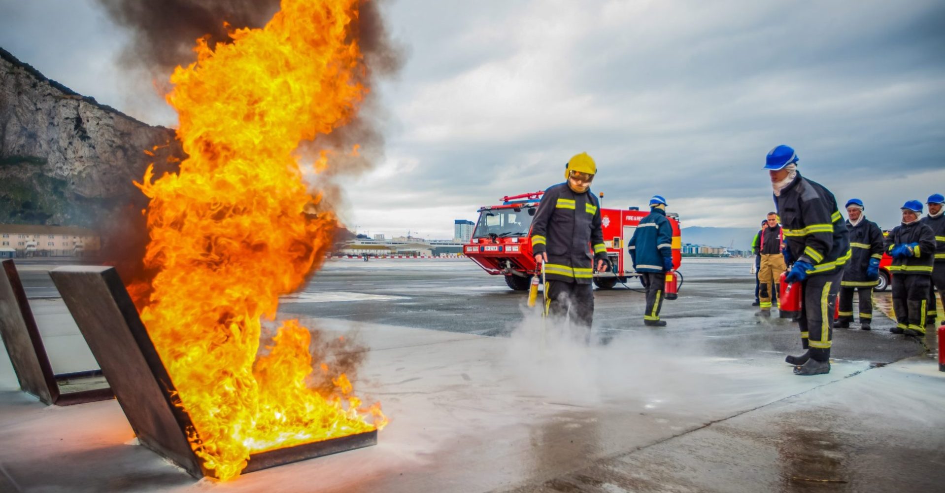 MCA STCW Fire Prevention & Fire Fighting STCW Fire Training in Gibraltar