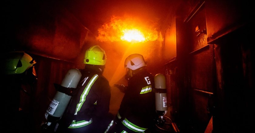 STCW Advanced fire fighting at Allabroad in Gibraltar