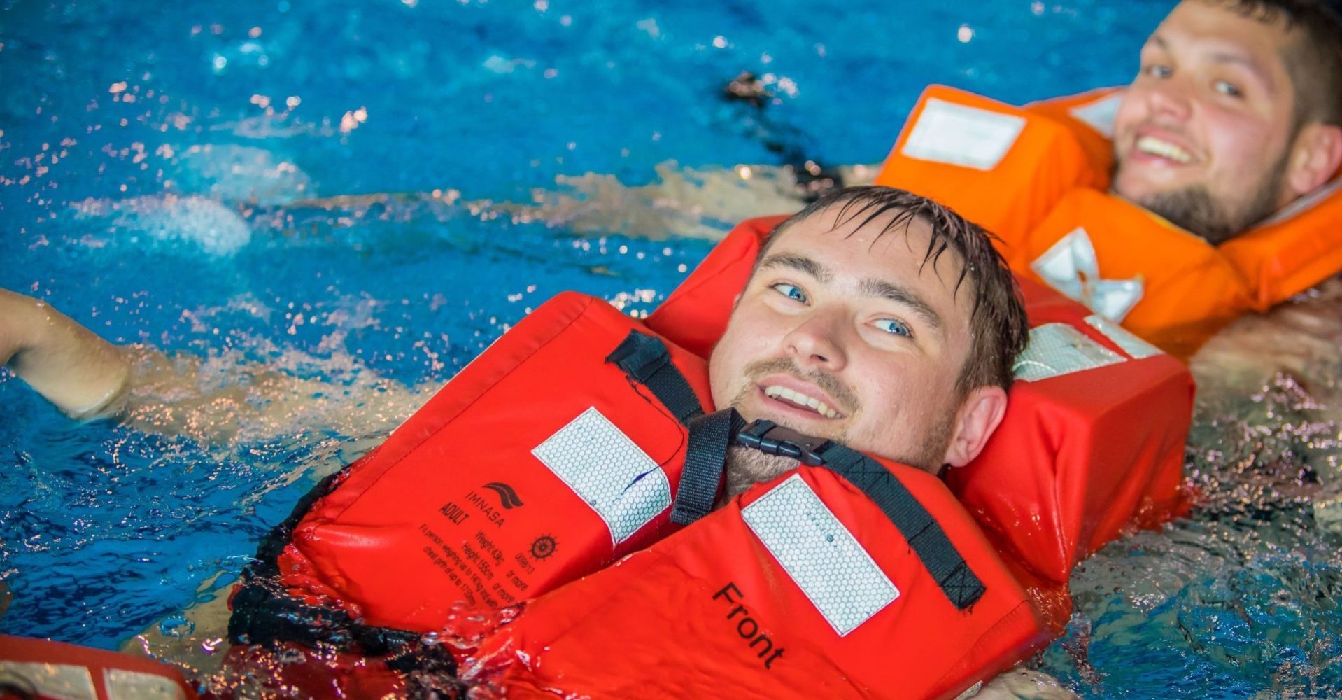 STCW Personal Survival Techniques in the water MCA STCW BASIC SAFETY TRAINING