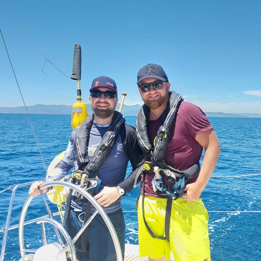 Monika and team - Comp Crew Charter Week Gibraltar
