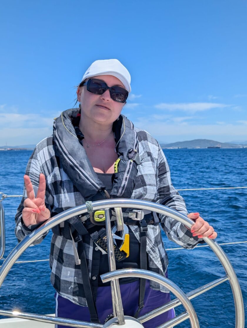 Monika and team - Comp Crew Charter Week Gibraltar